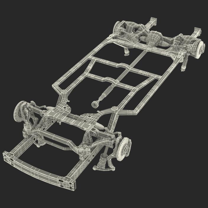 3D Sedan Chassis Drivetrain 2