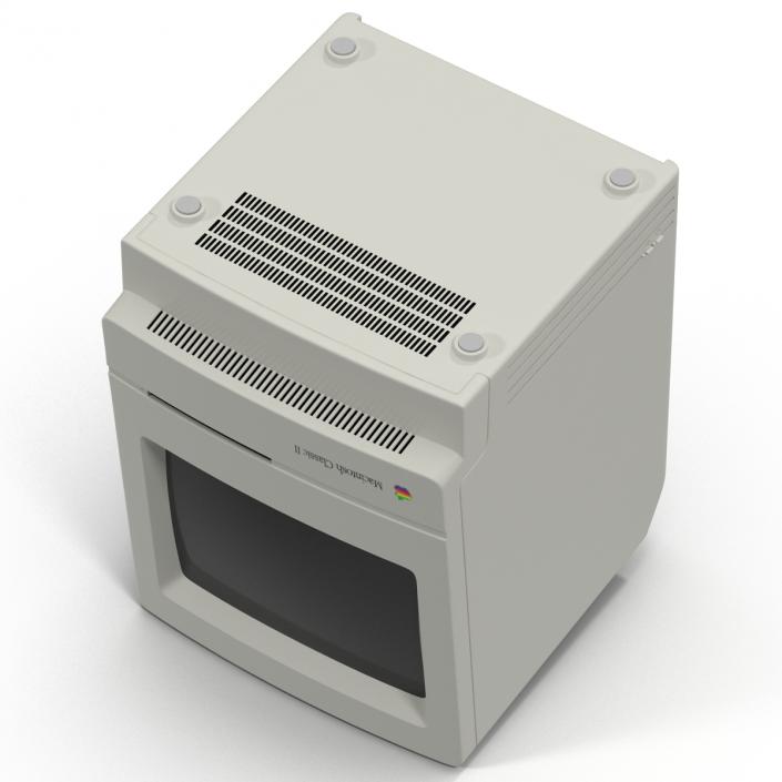 3D Apple Macintosh Classic II