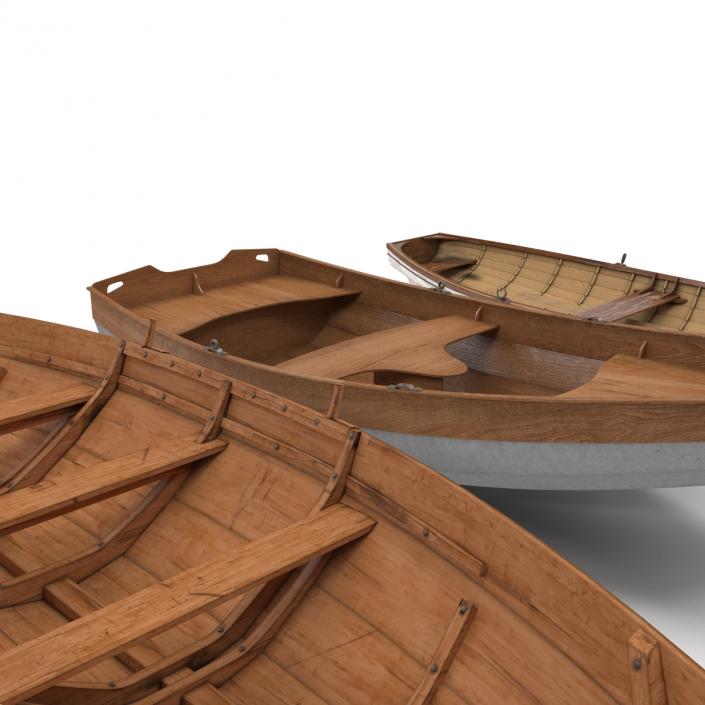 Rowboats 3D Models Collection 3D model