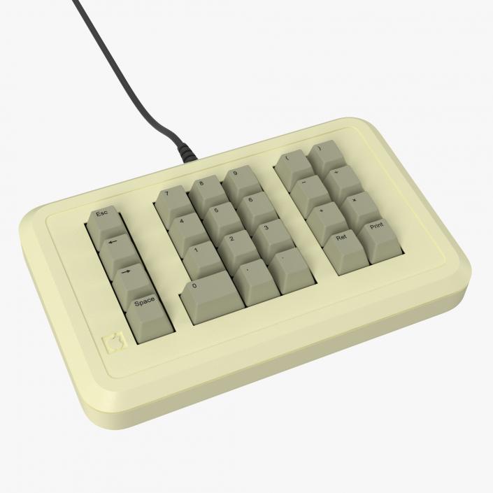 3D Apple IIe Numeric Keypad 2