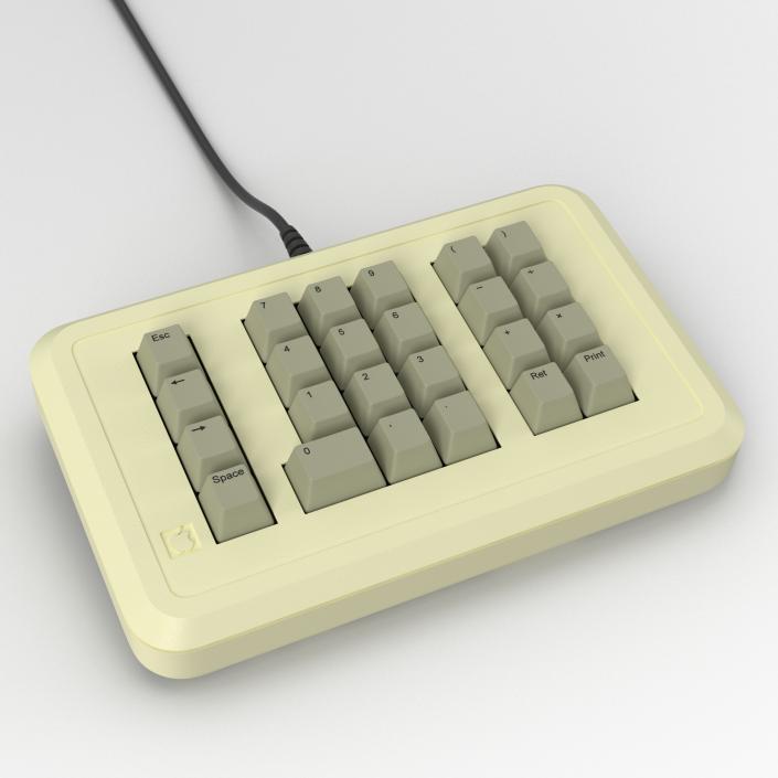 3D Apple IIe Numeric Keypad 2