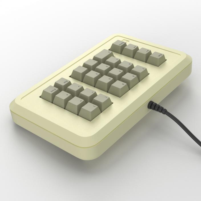 3D Apple IIe Numeric Keypad 2