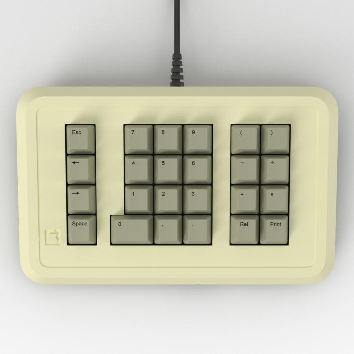 3D Apple IIe Numeric Keypad 2