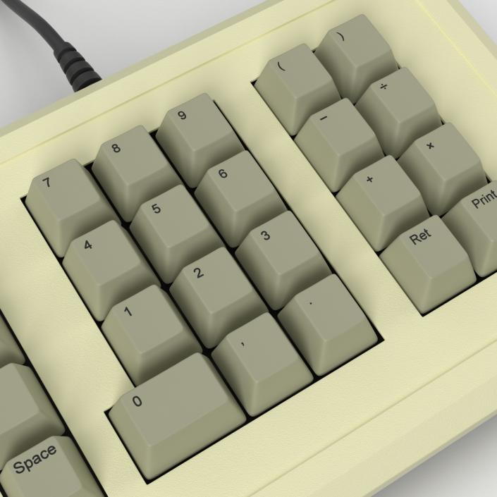 3D Apple IIe Numeric Keypad 2