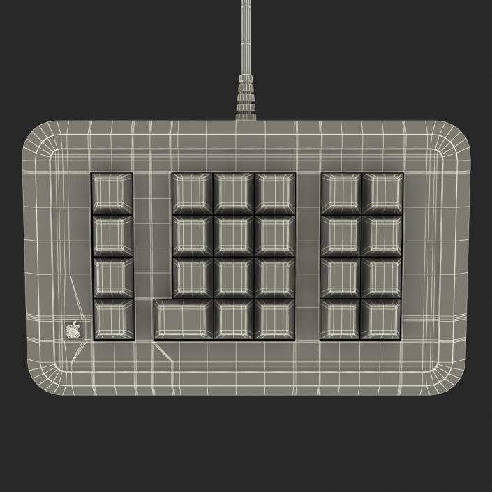 3D Apple IIe Numeric Keypad 2