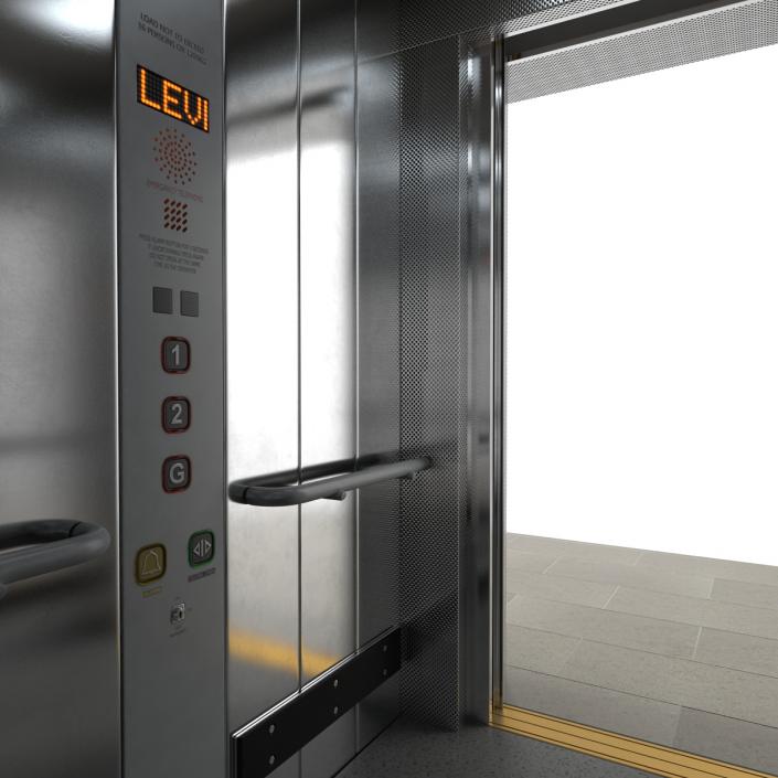 3D Lift Interior model