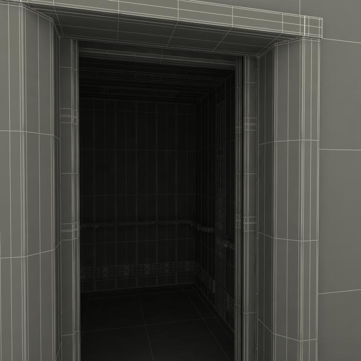 3D Lift Interior model