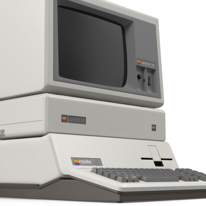 Personal Computer Apple III 3D