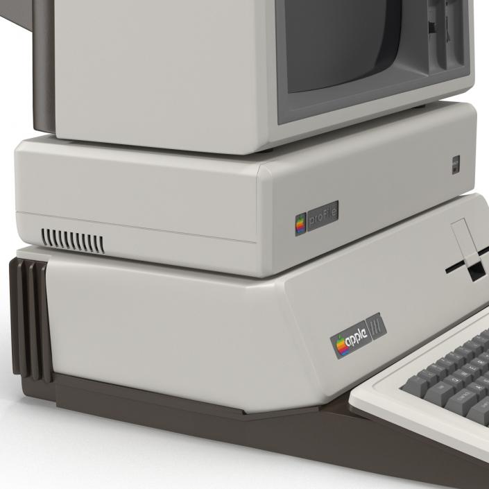 Personal Computer Apple III 3D