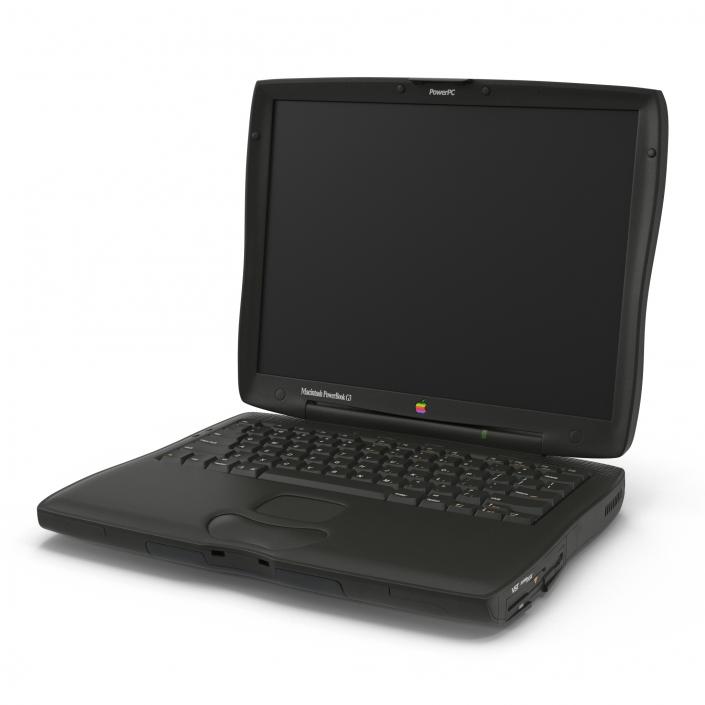 3D Apple PowerBook G3 model