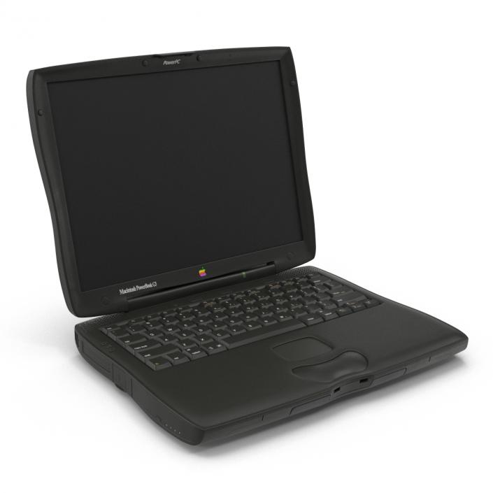 3D Apple PowerBook G3 model