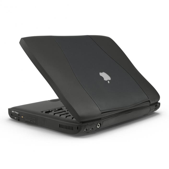 3D Apple PowerBook G3 model