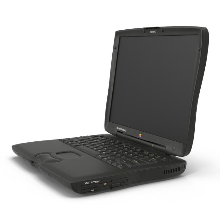 3D Apple PowerBook G3 model