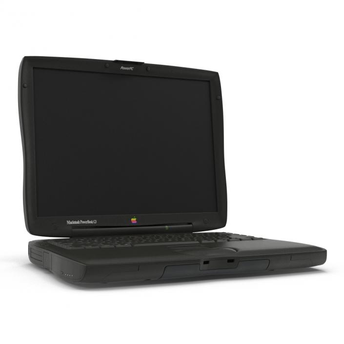 3D Apple PowerBook G3 model