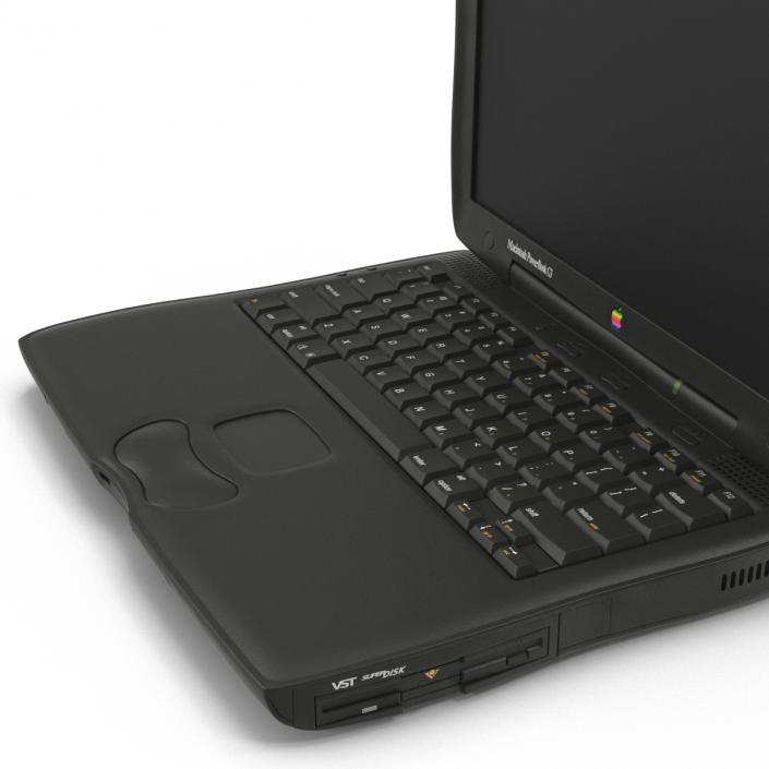 3D Apple PowerBook G3 model