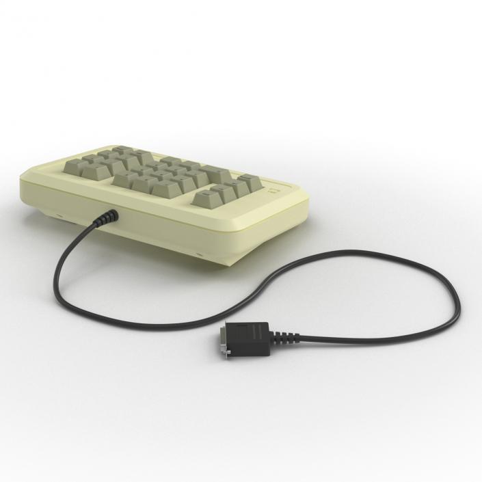 3D Apple IIe Numeric Keypad 3