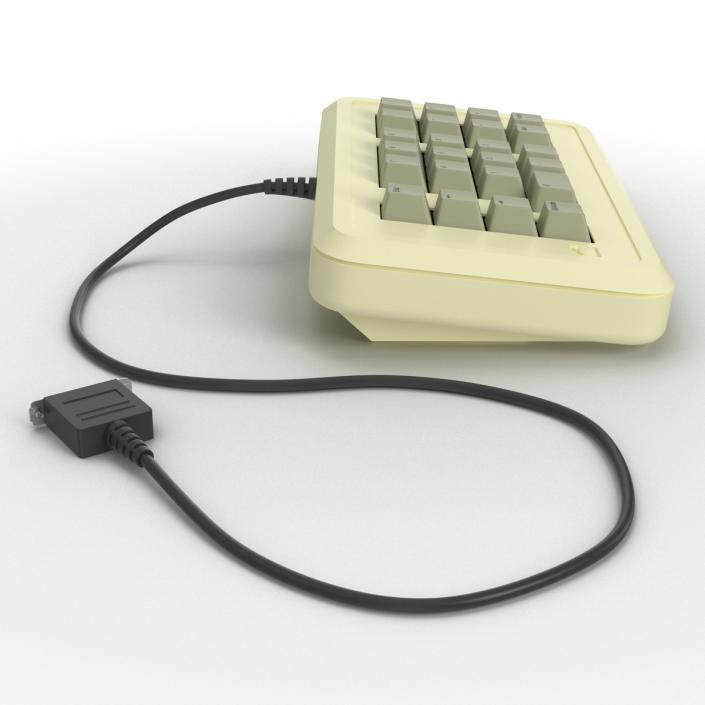 3D Apple IIe Numeric Keypad 3