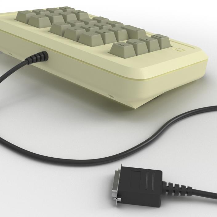 3D Apple IIe Numeric Keypad 3