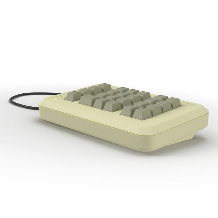 3D Apple IIe Numeric Keypad 3