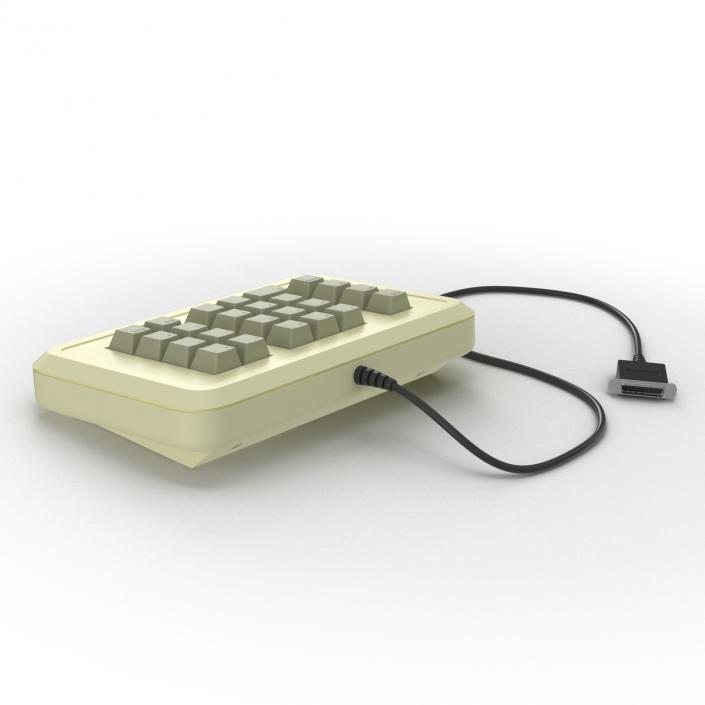 3D Apple IIe Numeric Keypad 3