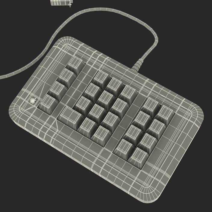 3D Apple IIe Numeric Keypad 3