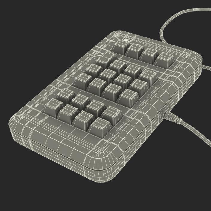 3D Apple IIe Numeric Keypad 3