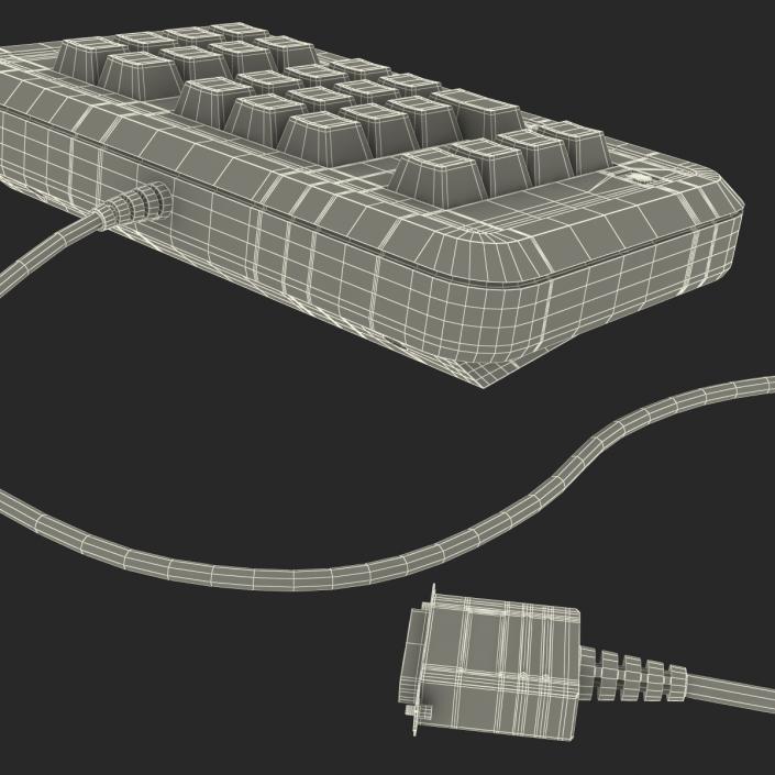 3D Apple IIe Numeric Keypad 3