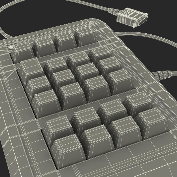 3D Apple IIe Numeric Keypad 3