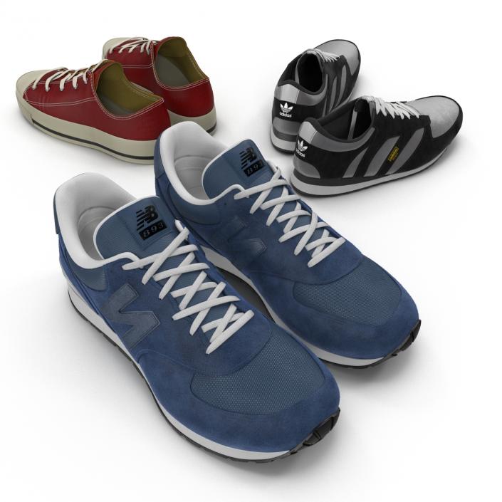 Sneakers Collection 3D model