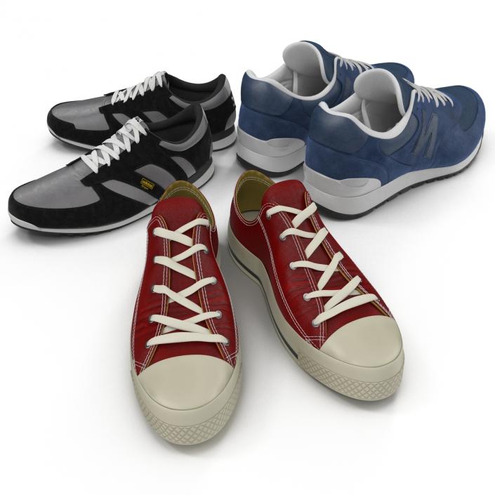 Sneakers Collection 3D model