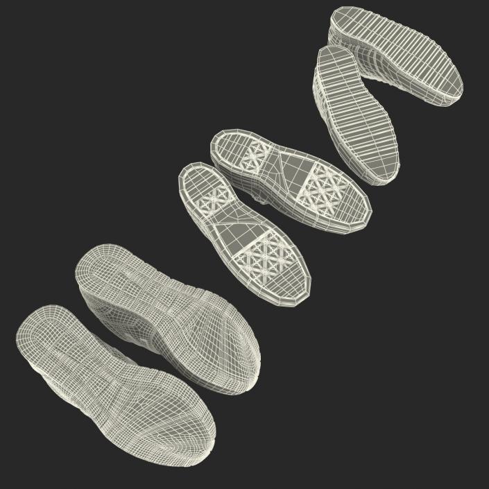 Sneakers Collection 3D model