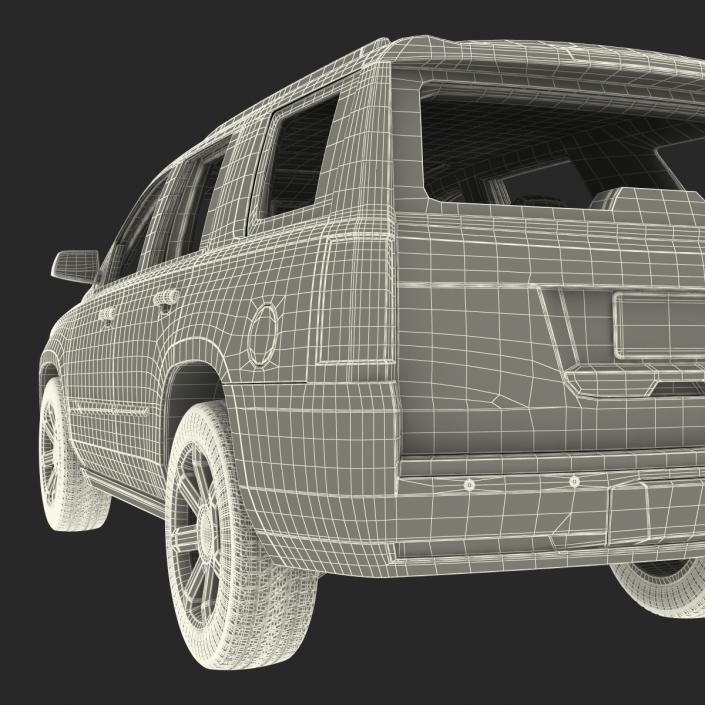 3D Generic SUV 2 model