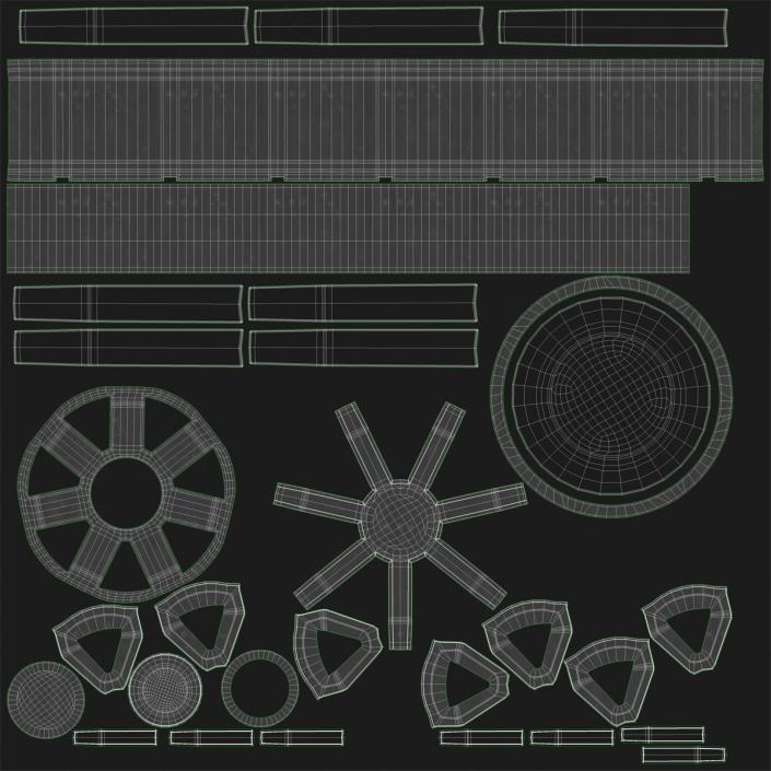 Generic SUV 2 Simple Interior 3D model