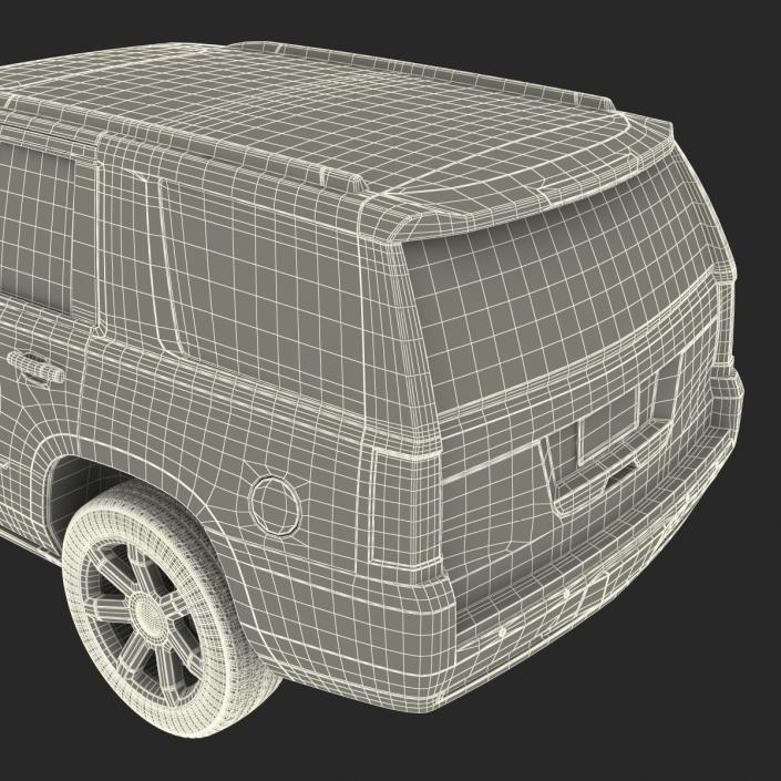 Generic SUV 2 Simple Interior 3D model