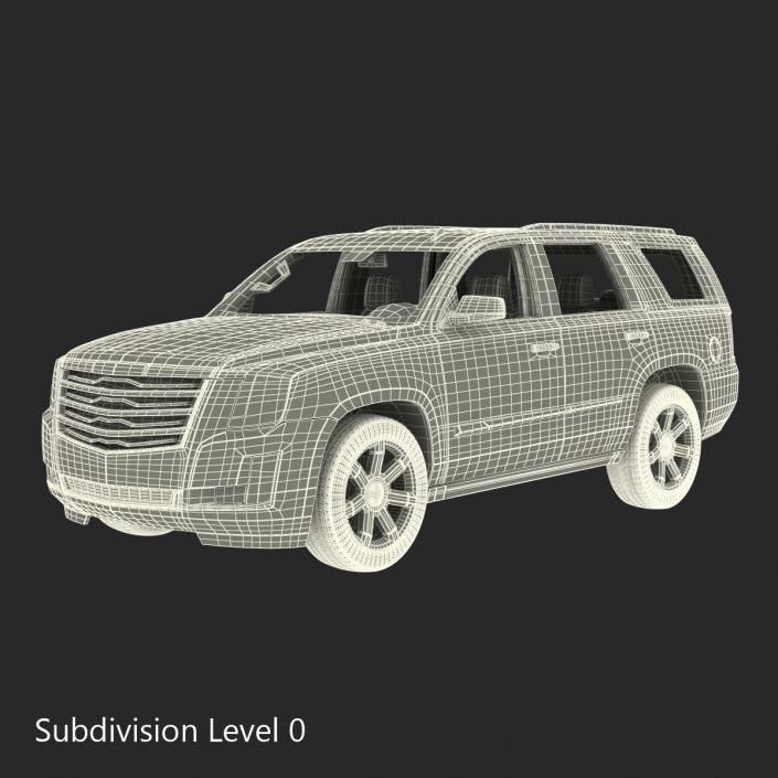 3D model Generic SUV 2 Rigged