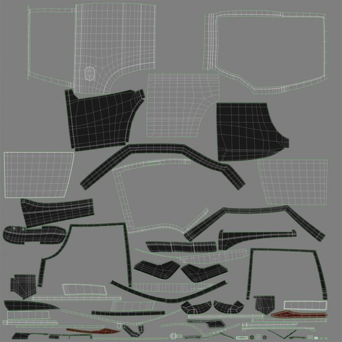 3D model Generic SUV 2 Rigged