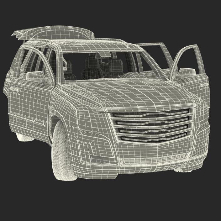 3D model Generic SUV 2 Rigged