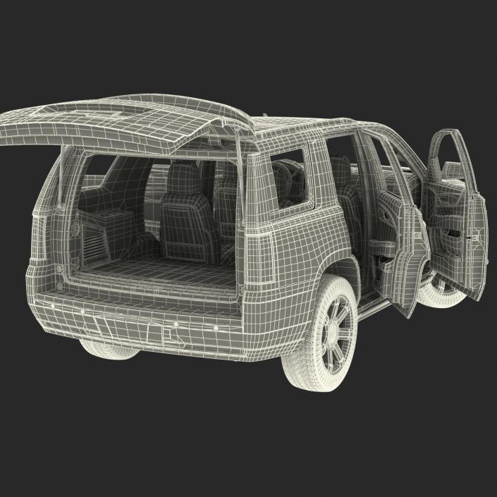 3D model Generic SUV 2 Rigged