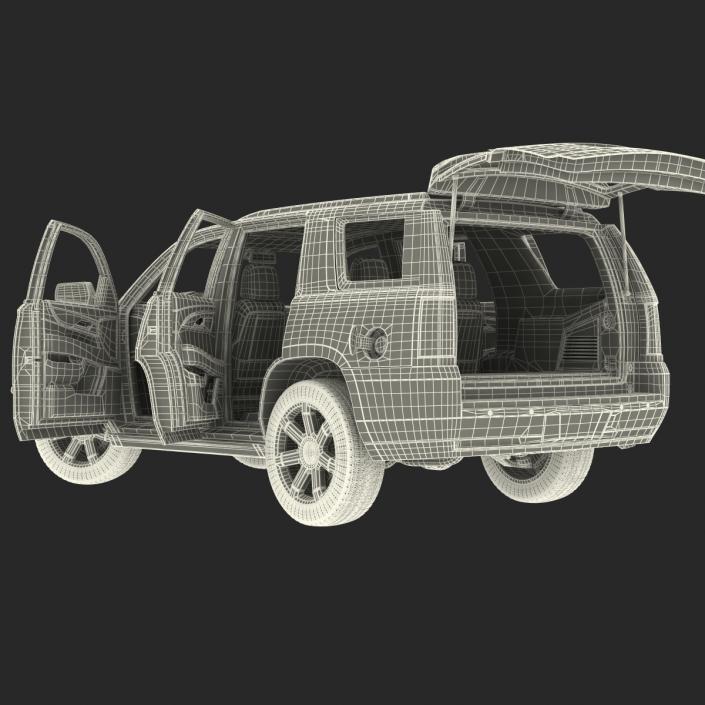 3D model Generic SUV 2 Rigged