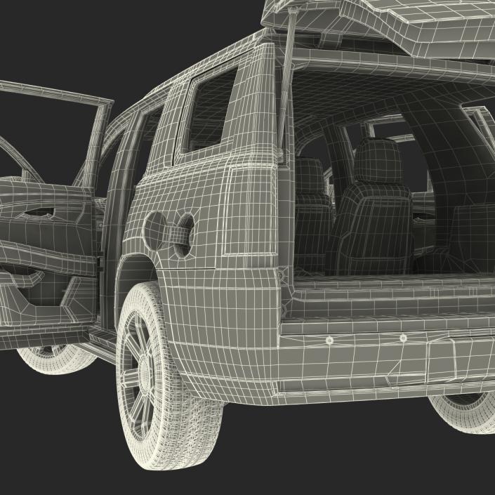 3D model Generic SUV 2 Rigged