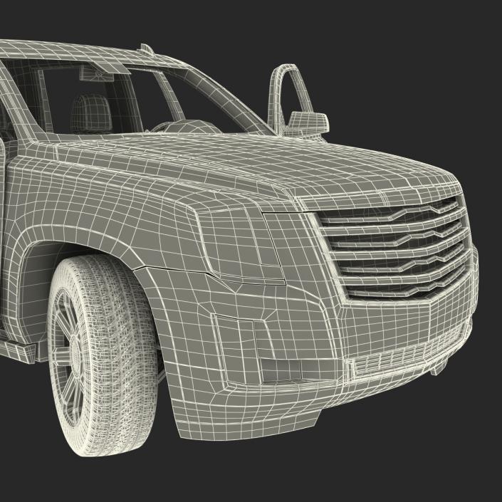 3D model Generic SUV 2 Rigged