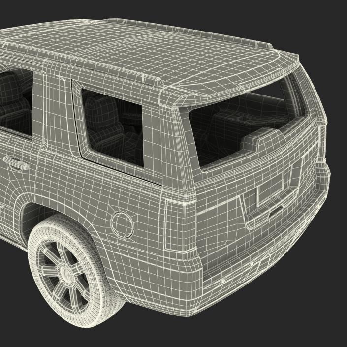 3D model Generic SUV 2 Rigged