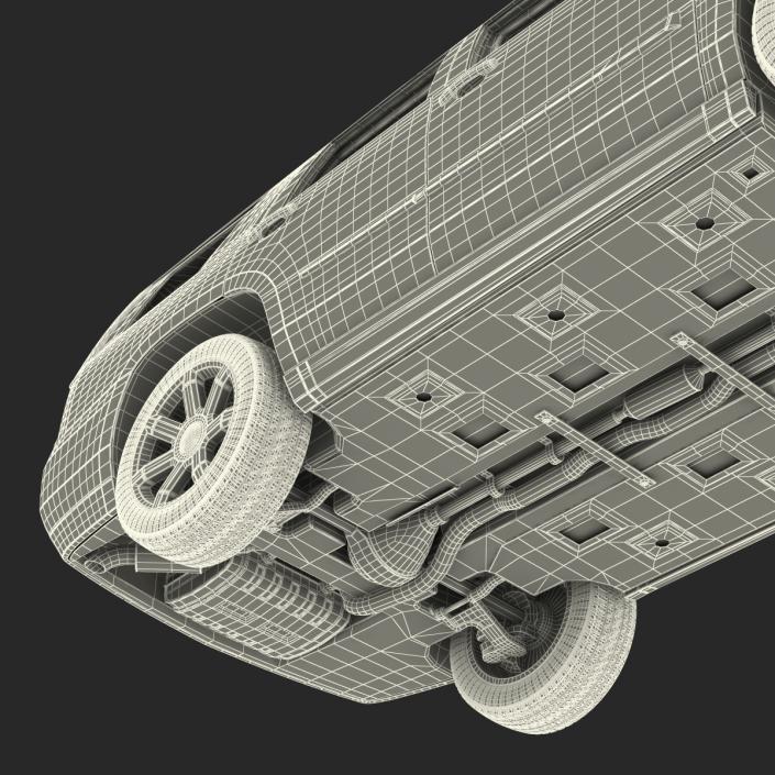 3D model Generic SUV 2 Rigged