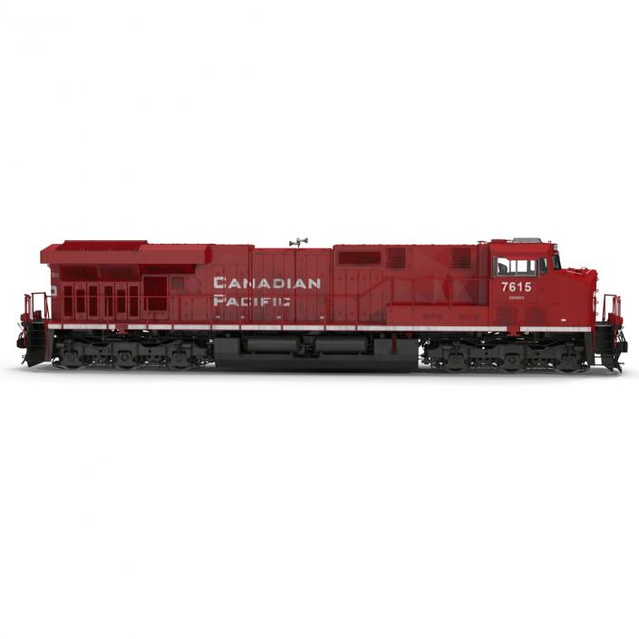 Locomotive ES40DC Canadian Pacific 3D model