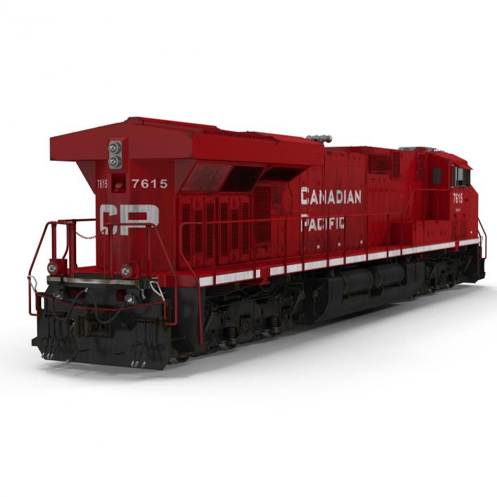 Locomotive ES40DC Canadian Pacific 3D model