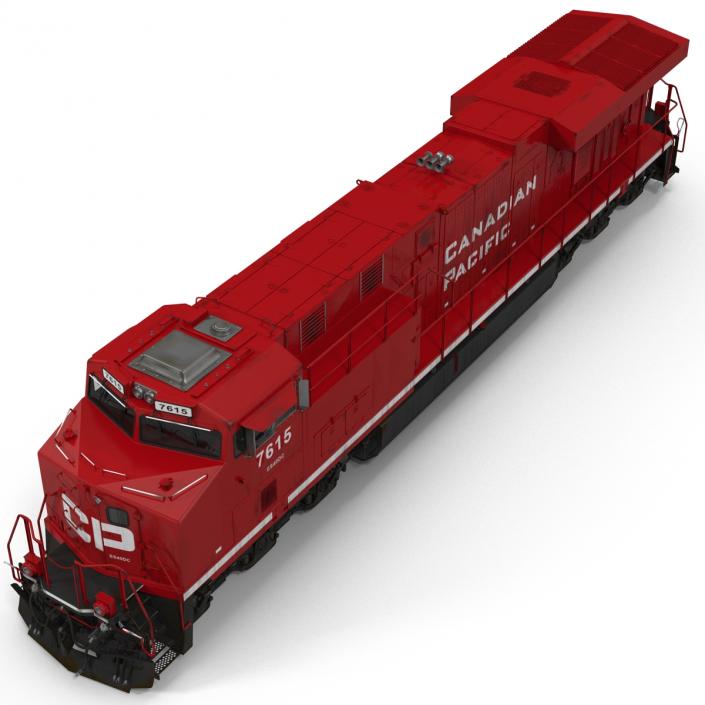 Locomotive ES40DC Canadian Pacific 3D model