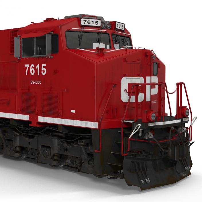 Locomotive ES40DC Canadian Pacific 3D model