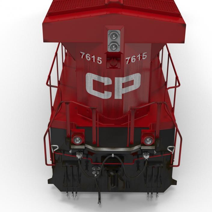 Locomotive ES40DC Canadian Pacific 3D model