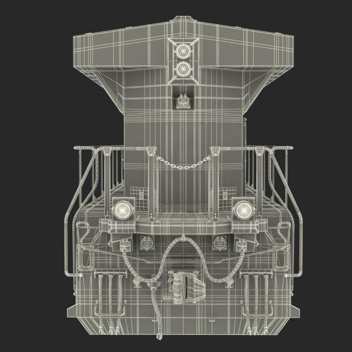 Locomotive ES40DC Canadian Pacific 3D model