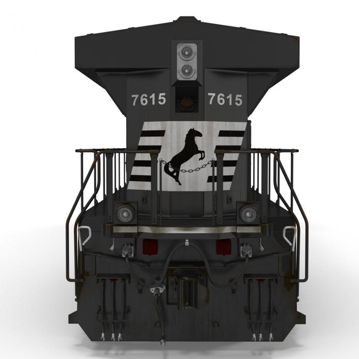 Locomotive ES40DC Norfolk Southern 3D model